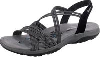 Skechers Reggae Slim - Turn It Up 163117-BLK, Womens sandals, black, 40 EU