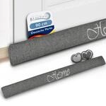 Beautissu Zugluftstopper 90 cm lang Tuuli - 1 kg Windstopper als T&uuml;rvorleger,