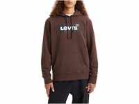 Levi's Herren Standard Graphic Hoodie Sweatshirt Hot Fudge (Schwarz) S