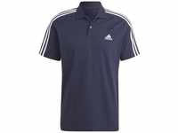 Adidas Herren Polo Shirt (Short Sleeve) M 3S Pq Ps, Legend Ink/White, IC9311, XL