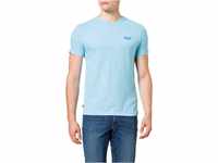 Superdry Herren M1011245A T-Shirt, Turquoise Sea Grit, XXL