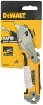 DEWALT Dewa Messer einziehb. Klinge Metall DWHT10046-0, Black