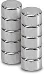 MAUL Neodym Magnet &Oslash; 5 x 3 mm (10er Pack) | Magnete f&uuml;r einen vielseitigen Einsatz