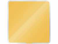 Leitz magnetisches Whiteboard aus Glas, 450 x 450, Warmes Gelb, Cosy-Serie, 70430019