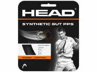 HEAD Unisex-Erwachsene Synthetic Gut PPS Set Tennis-Saite, Schwarz, 17