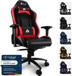 KLIM Esports Elite Gaming Stuhl mit Lenden- und Nackenst&uuml;tze bis 170 kg 