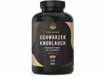 Schwarzer Knoblauch Extrakt (15:1) - 270 Kapseln (750mg) - 1500mg pro Tag -...