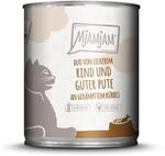 MjAMjAM - Premium Nassfutter f&uuml;r Katzen - Duo aus leckerem Rind & guter Pute an