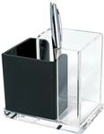 Wedo 606001 Acryl Butler (Acryl Exklusiv, 2 F&auml;cher) glasklar/schwarz