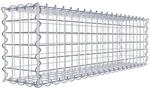GABIONA | Gabione 100 x 30 x 20 cm | Gabionenkorb mit Maschenweite 5x5 cm |...