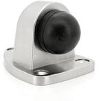 BASI | T&uuml;rstopper f&uuml;r Bodenmontage | Edelstahl-Optik | T&uuml;rhalter |...