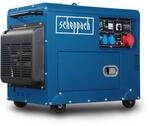 Scheppach Diesel Stromerzeuger SG5200D mit E-Start | 2x 230V, 1x 400V, 1x 12V