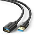 UGREEN USB 3.0 Verl&auml;ngerungskabel mit Vergoldeten Kontakte (3m) | USB 3.0 Stecker A