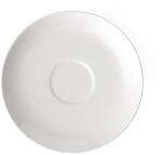 Villeroy & Boch Fr&uuml;hst&uuml;cksuntertasse, Wei&szlig;, 17,5 x 17,5 x 2,5 cm