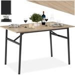 tectake&reg; Industrial Esstisch, K&uuml;chenm&ouml;bel f&uuml;r 4 Personen, 120 x 75 x 76 cm,