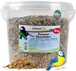 Erdtmanns Sommer-Streufutter 5 kg im Eimer &ndash; Wildvogelfutter mit Fr&uuml;chten,