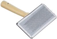 Nobby Nature Line Rupfb&uuml;rste mittel, Holzgriff, 8,5 x 4,5 cm,