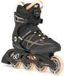 K2 Skates Damen Inline Skates Alexis 80 BOA, Black - Peach, 30H0100.1.1.085