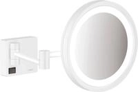 hansgrohe AddStoris - Kosmetikspiegel mit LED-Beleuchtung, Schminkspiegel mit