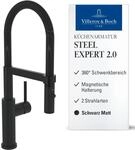 Villeroy & Boch Steel Expert 2.0 Hochdruck-K&uuml;chenarmatur mit Umschaltfunktion...