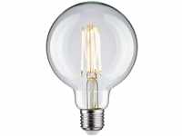 Paulmann 28957 LED Lampe Globe Filament G95 7,5W Klassik Leuchtmittel Opal 2700K
