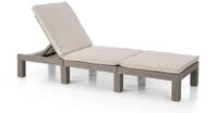 Allibert by Keter Daytona Deluxe Sonnenliege f&uuml;r Garten, Terrasse & Balkon mit
