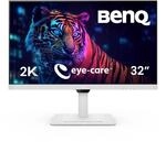BenQ GW3290QT Monitor (32 Zoll, QHD, IPS, USB-C-Laden, DP / HDMI, Ergonomisches