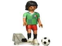 PLAYMOBIL Sports & Action 71132 Fußballspieler Mexiko, mit Kickfunktion und...