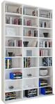 VCM Holzregal stehend | platzsparender CD-Schrank f&uuml;r 1080 CDs oder 504 DVDs 