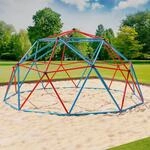 VESKA Kletterger&uuml;st DomeClimber Kinder Metall Kletterkuppel Geodome (10FT - 305cm,
