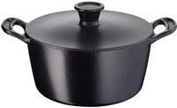 Faitout Tefal Jamie Oliver Premium E2124655 Fonte d'acier et couvercle 24 cm