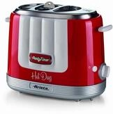 Ariete Hot Dog Maker Party Time 206, Hot Dog-Maschine mit 4 Garr&auml;umen, 5...