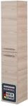 FACKELMANN Hochschrank B. CLEVER/Badschrank mit Soft-Close-System/Ma&szlig;e (B x H x