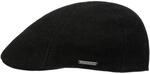 Stetson Texas Wool Gatsby Cap Schirmm&uuml;tze meliert einfarbig Herren Herbst...