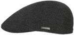 Stetson Texas Wool Gatsby Cap Schirmm&uuml;tze meliert einfarbig Herren Herbst Winter