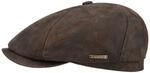 Stetson McCook Schirmm&uuml;tze Vintage Ledercap Damen und Herren Sommer Winter