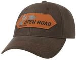 Stetson The Open Road Cap 6 Panel Snapback Damen und Herren Sommer Winter braun One
