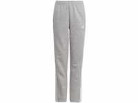 Adidas Unisex Kinder Pants (1/1) U 3S FL Pant, Medium Grey Heather/White, IC0602, 164