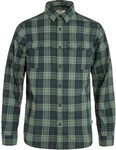 Fj&auml;llr&auml;ven Herren &Ouml;vik Travel LS Hemd, Dark Navy/Patina Green, S