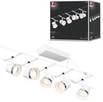 Paulmann 94461 CorDuo Seilsytem Set Cone DC max. 5x10 Watt erweiterbar Wei&szlig;...