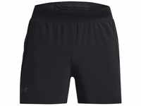 Under Armour Mens Shorts Launch Elite 5'' Short, Black, 1376509-001, SM