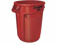 Rubbermaid Commercial Products Brute Snap On Lid - Rot