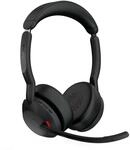 Jabra Evolve2 55 - schnurloses Stereo-Headset mit Ladestation Air Comfort - Mikrofone
