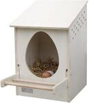 Kerbl Hobbyfarming Legenest, 1 Abteil, Legebox, Eierbox, 51x34x53cm, Holz, H&uuml;hner,