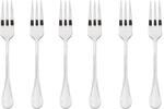 Sambonet Royal 52563A55 Dessertgabel-Set, einteilige Dessertgabeln aus Edelstahl