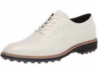 ECCO Herren M Klassische hybride Leder Golfschuhe - Weiß - UK 10
