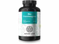 NATURE LOVE® Bio Gerstengras - 1500 mg je Tagesdosis - aus deutschem Anbau -...