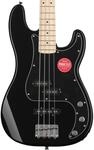 Squier by Fender Affinity Precision Bass PJ Anf&auml;ngergitarre, Schwarz | P-Bass-Hals-