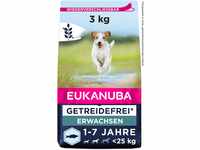 Eukanuba Hundefutter getreidefrei mit Fisch für kleine und mittelgroße Rassen -