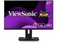 Viewsonic VG2756-4K 68,6 cm (27 Zoll) Büro Monitor (4K UHD, IPS-Panel, HDMI, DP,